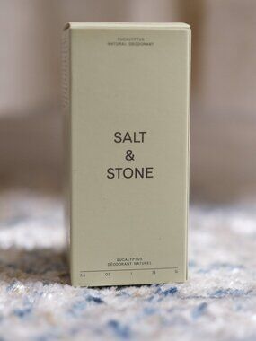 SALT & STONE Eucalyptus Natural Deodorant 2.6 oz / 75 g | New in Box